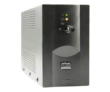 Zasilacz awaryjny (UPS) Gembird Energenie Zasilacz awaryjny UPS 850 VA (520 W) obu. metalowa